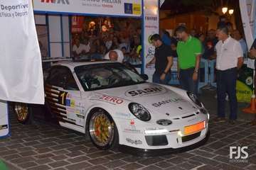 San Juan, escenario de la protocolaria ceremonia de salida del Rallye de Telde (Foto Francisco Javier Santana)